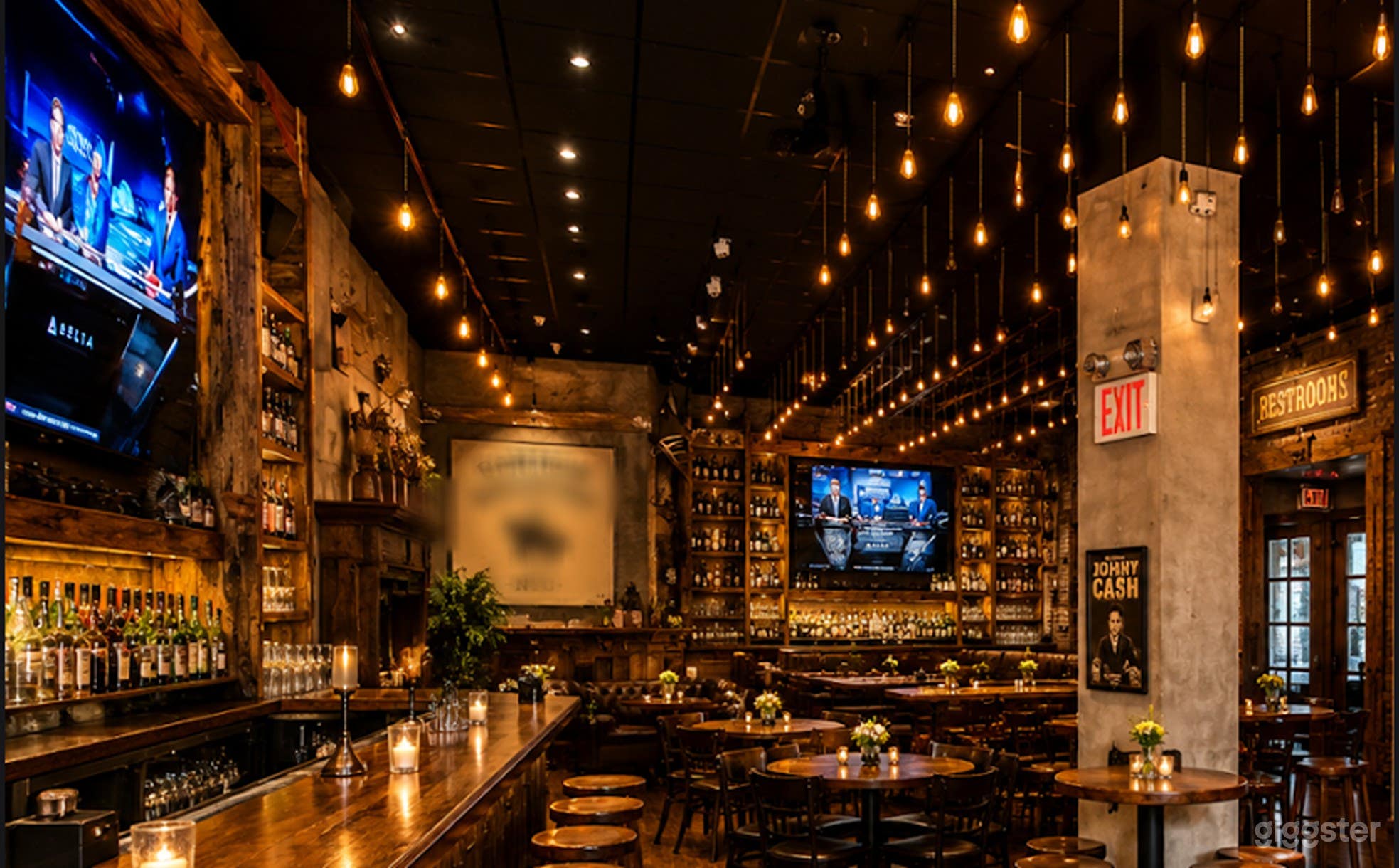 Rustic-Chic Whiskey Lounge & Library Photo 3