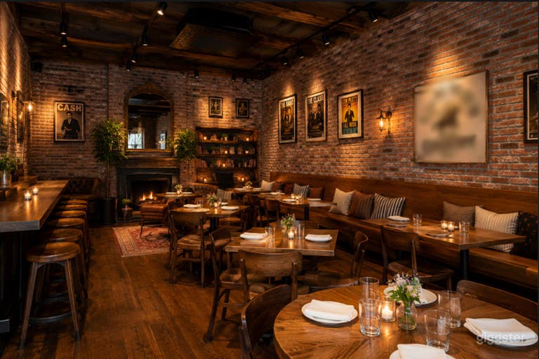  Lounge Whiskey Rustico-Chic e Biblioteca 