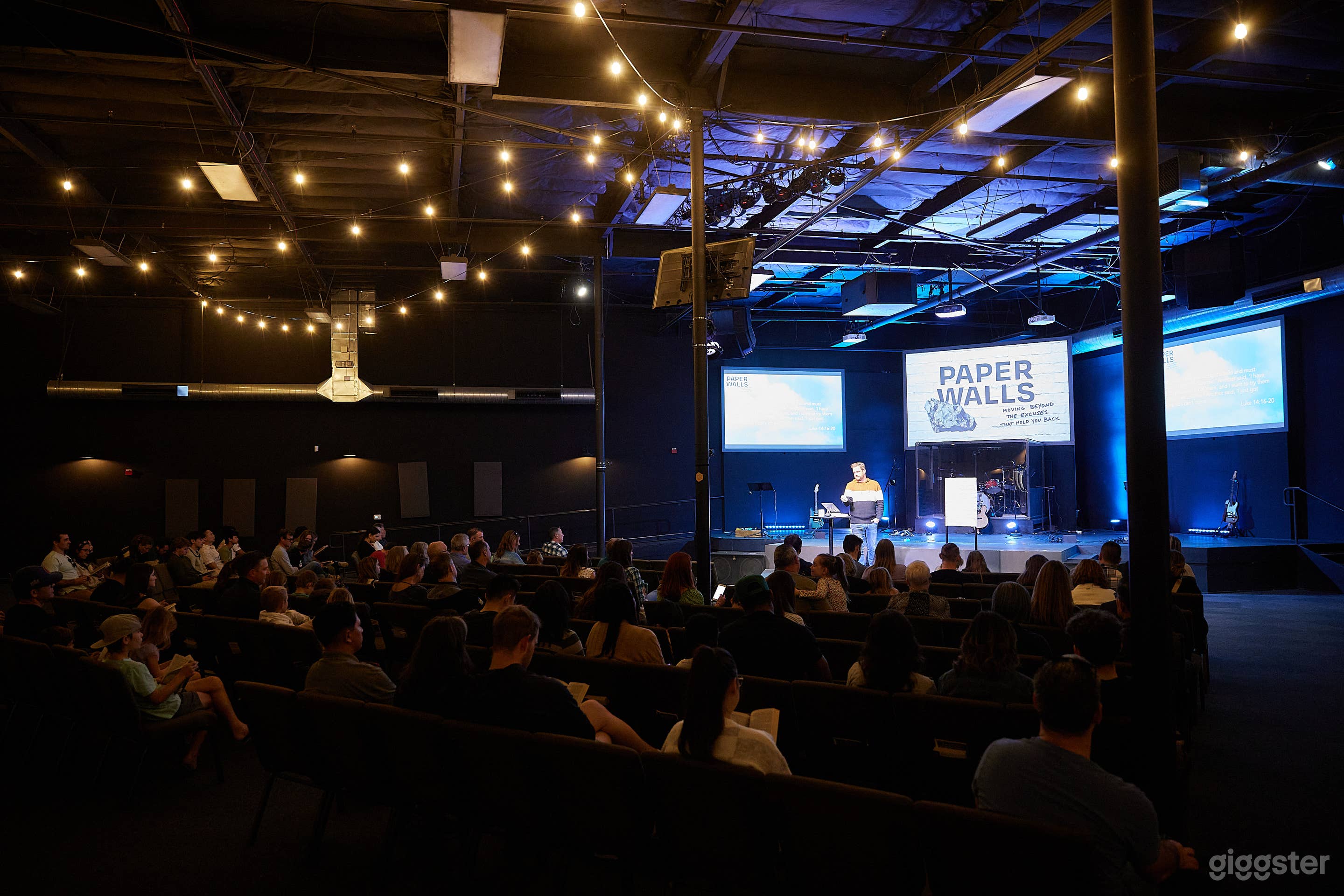 Modern Church Auditorium Photo 1