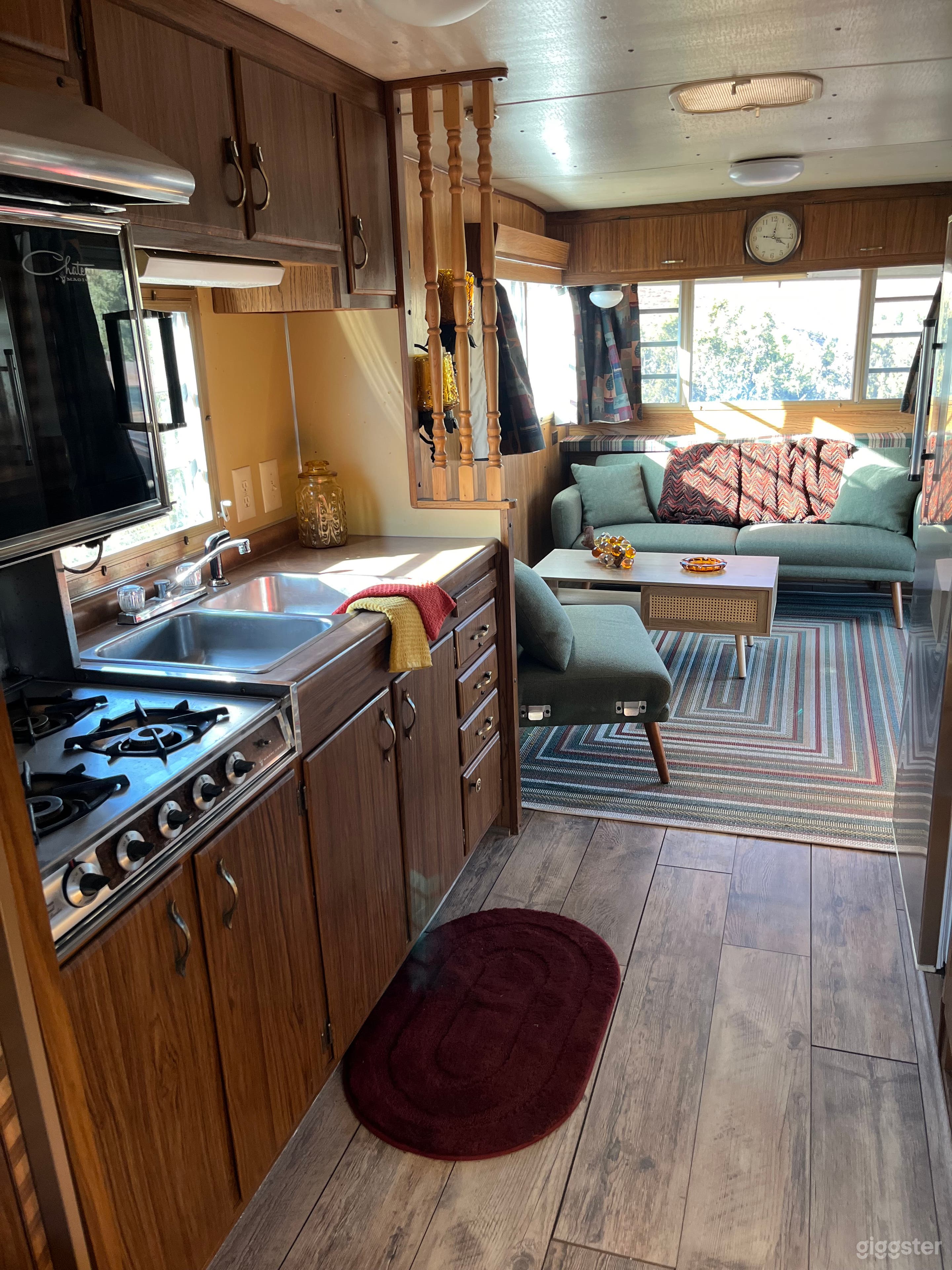 1970’s Vintage trailer on ranch property. Photo 3