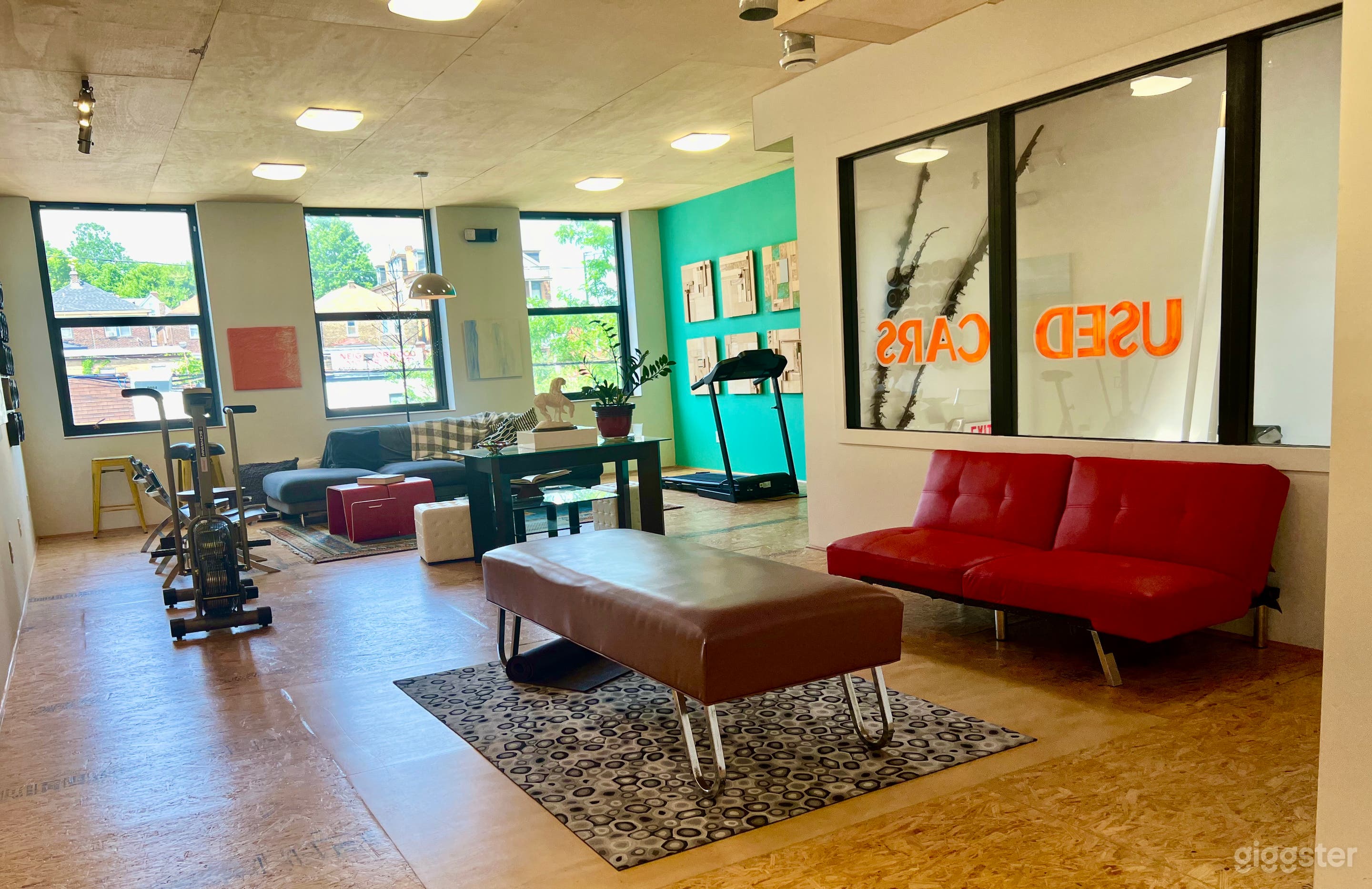 Main second floor studio