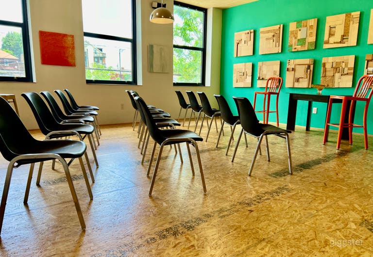  Multi-Level Urban Event Space with Art Studio & Rustic Warehouse 