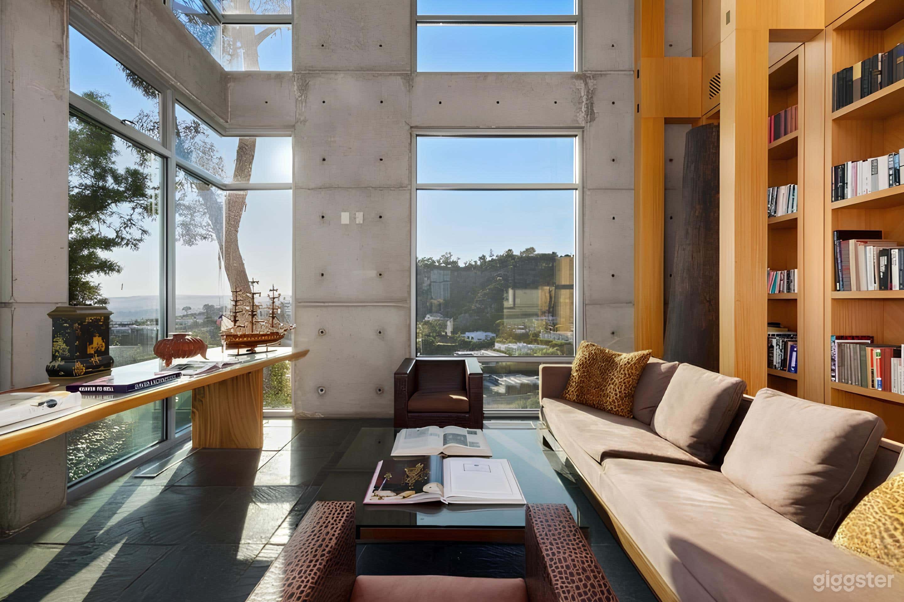 Luxury Glass Home Overlooking the Hills Photo 4