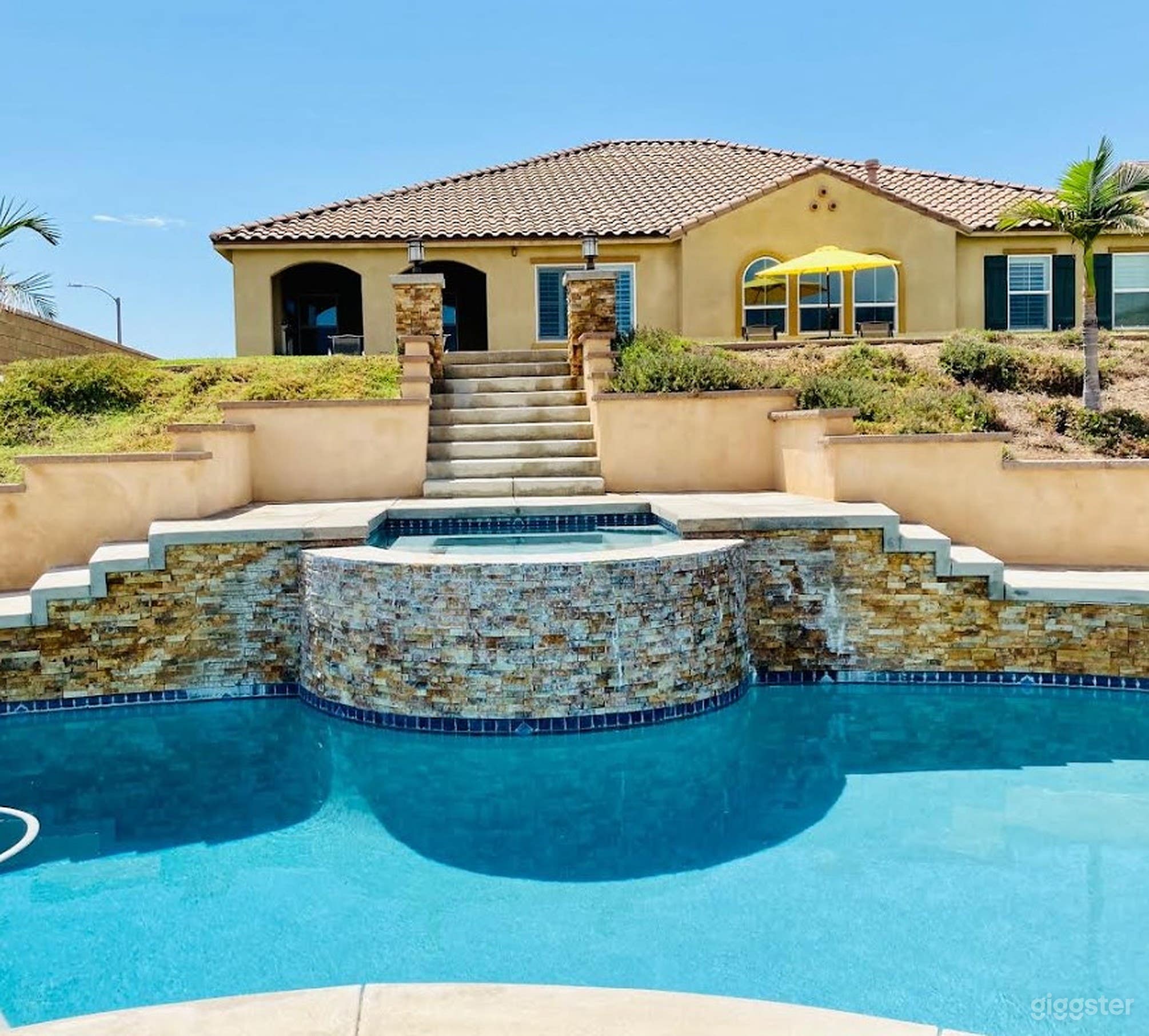 Luxurious Private Pool Setting Photo 1