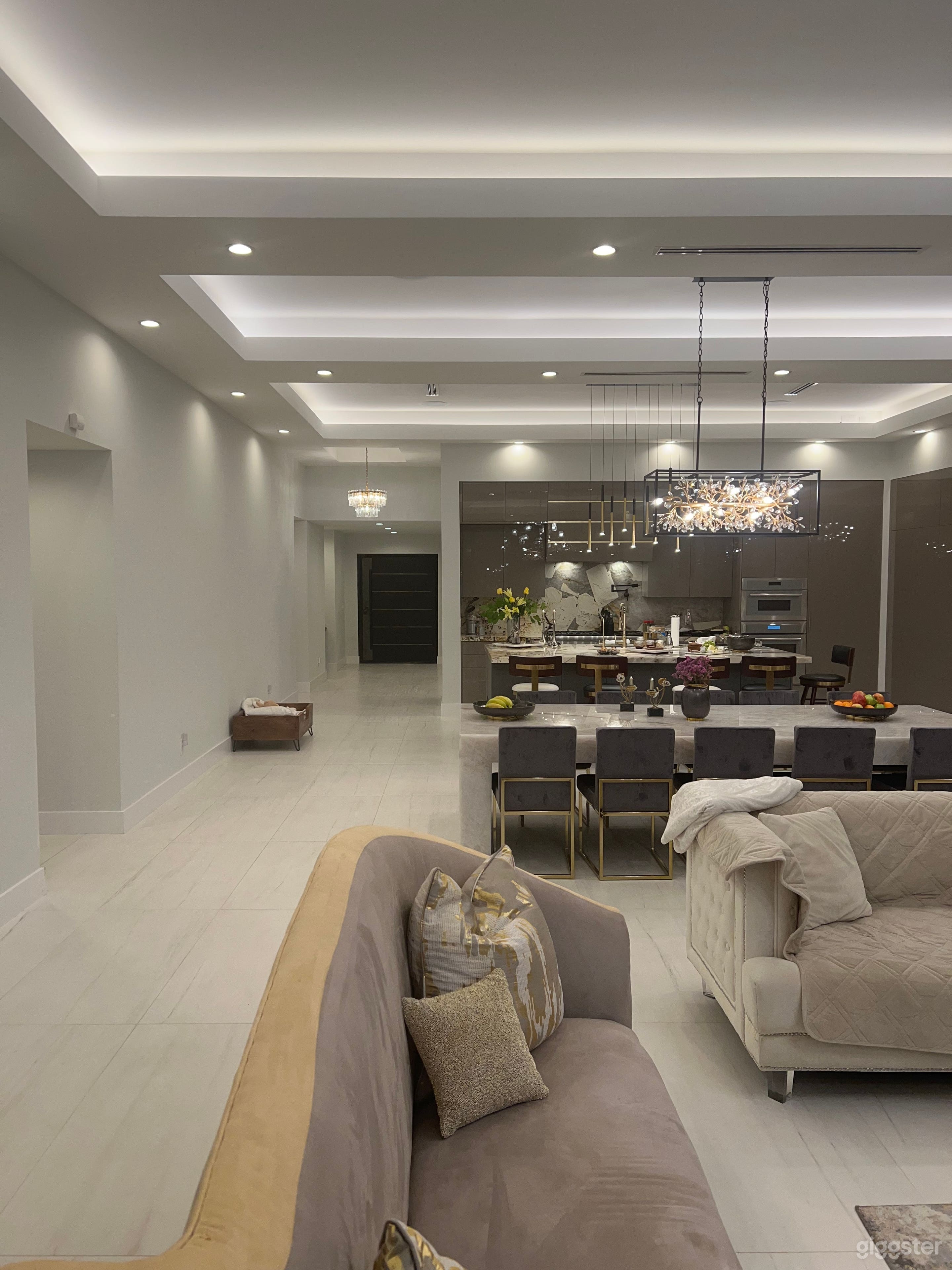 3 additional bedrooms in first hallway and 1 master bedroom with large master bathroom