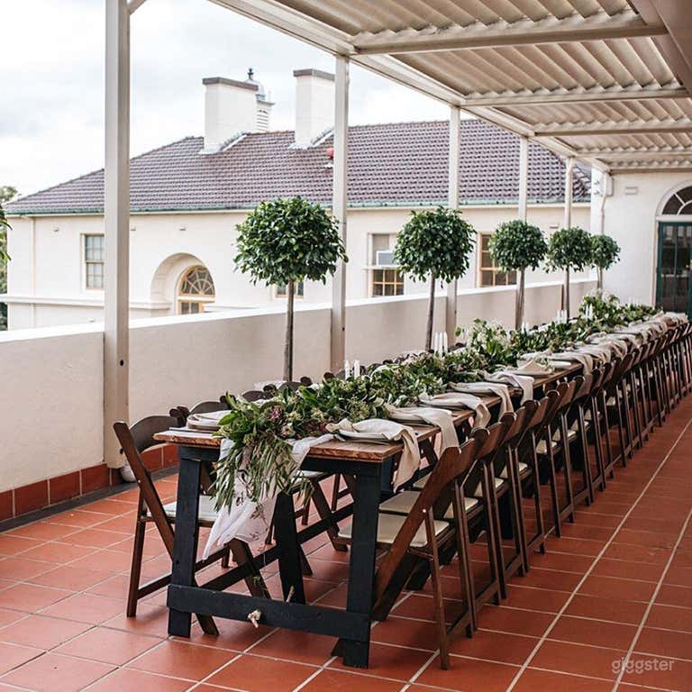  Die Kolonnade & Terrasse 