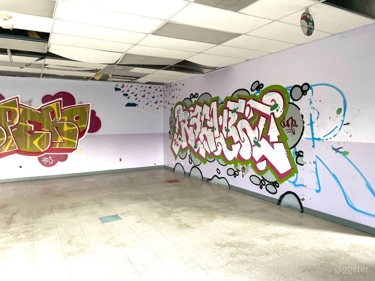 Large Abandoned School and Playground Photo 2