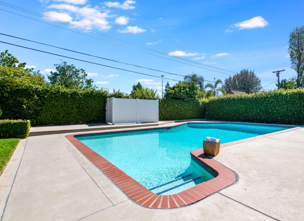Fancy and Spacious Backyard Pool  Photo 1