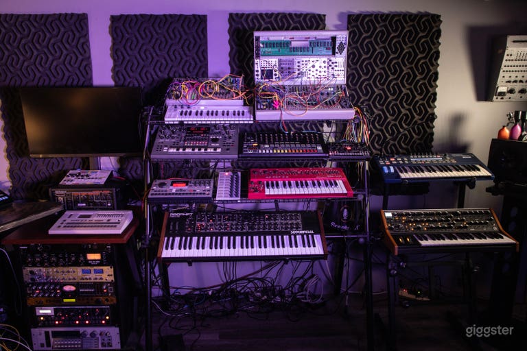  The studio is equipped to write, produce, and unlock your creativity.  
