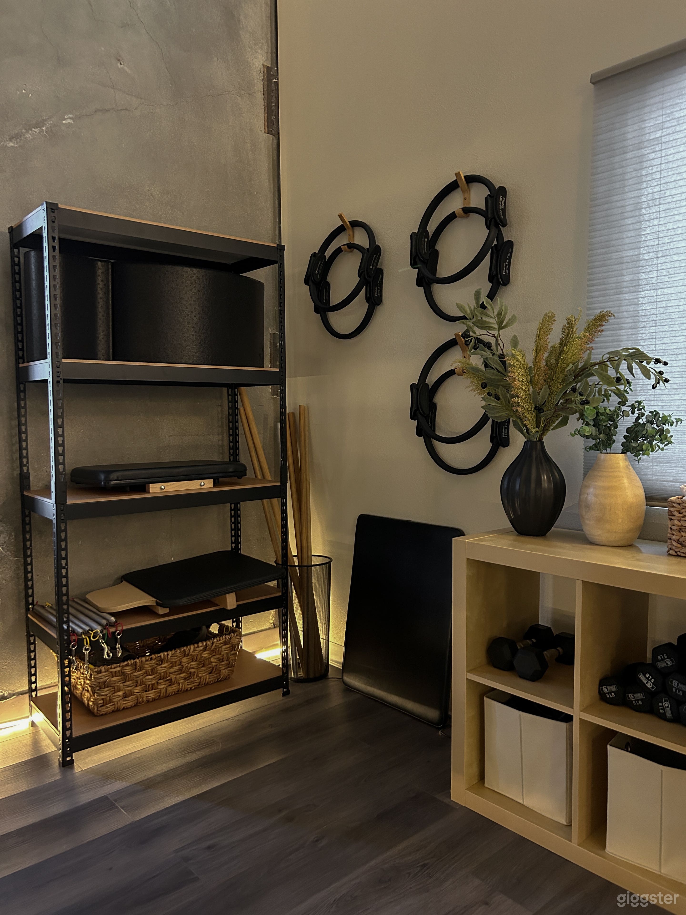 We offer a plethora of weights and training equipment. 