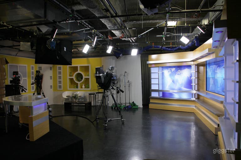  Creative Television Production - News Set tudio 
