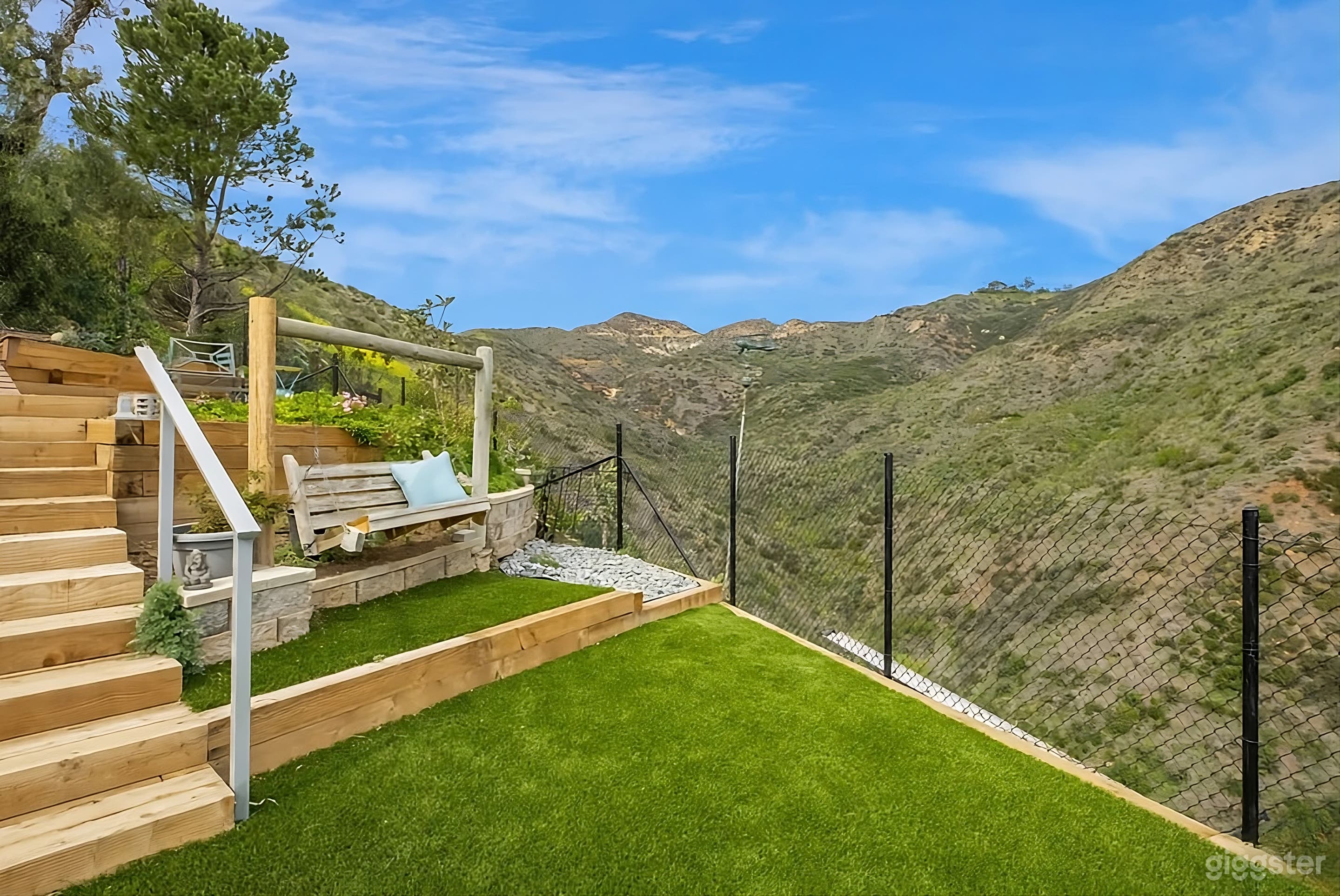 Hillside Backyard with Canyon Views Photo 3