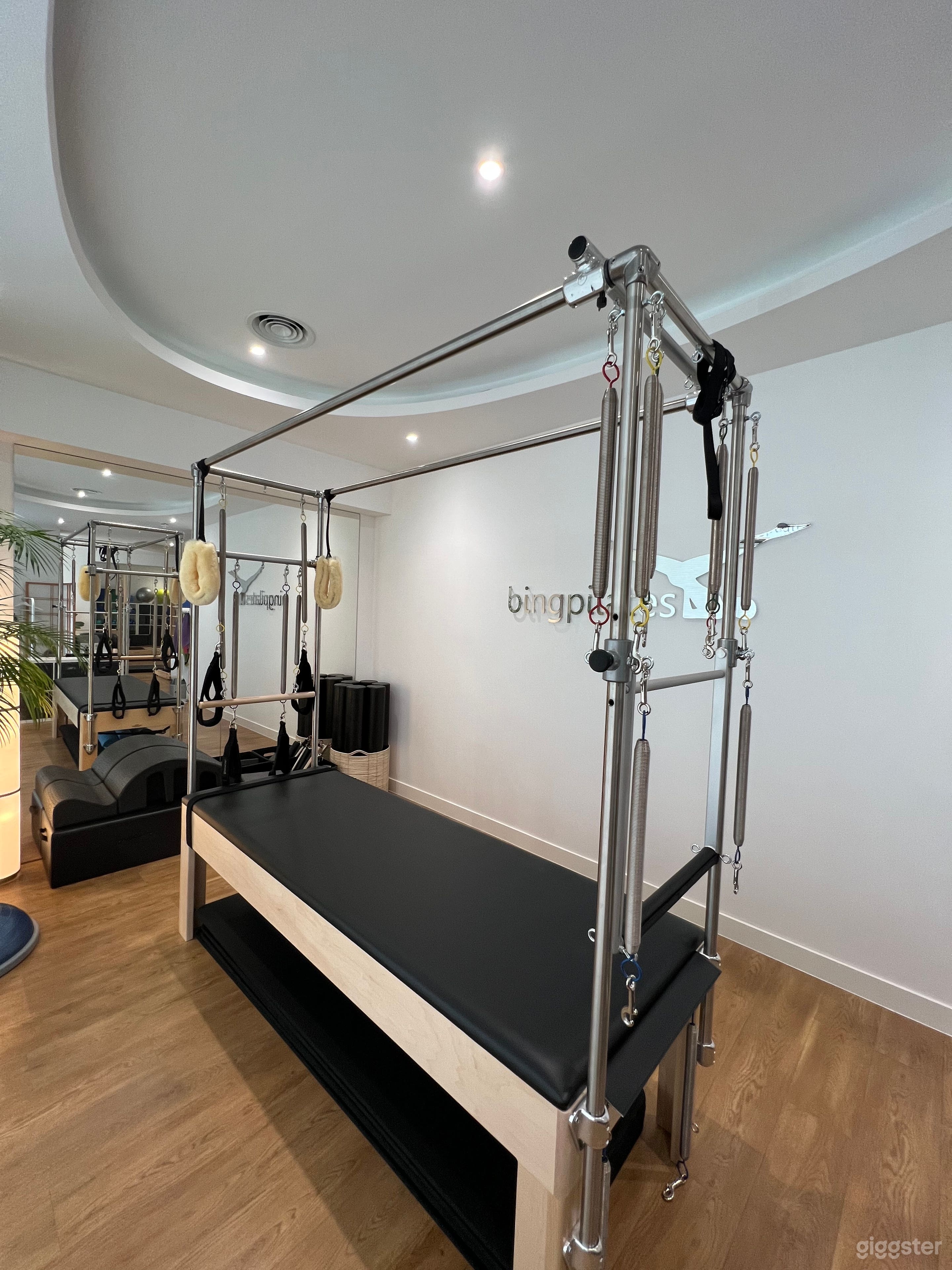 Bing Pilates Studio is a tranquil, warm and modern space designed specifically for practising Pilates in complete comfort.
