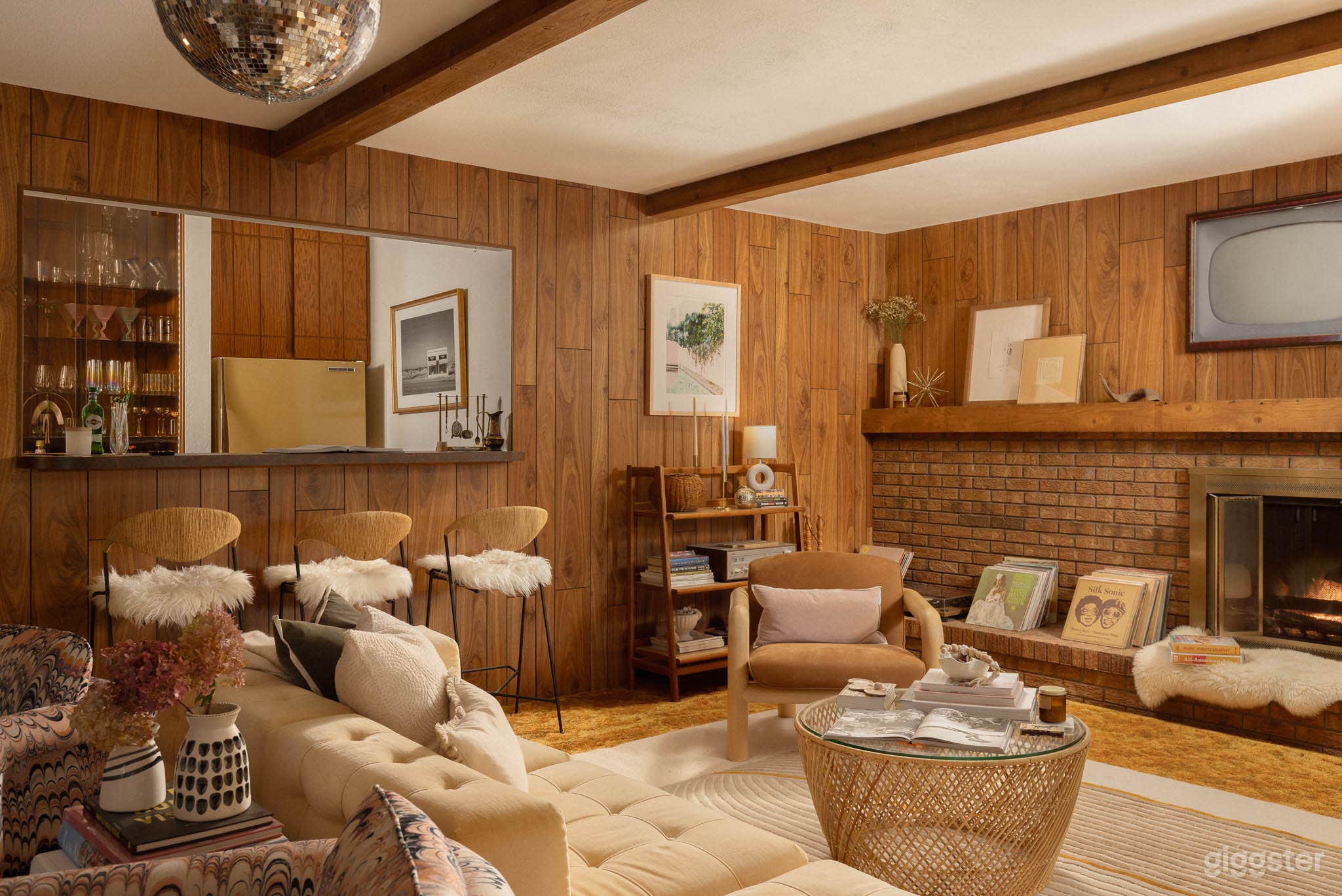 Authentic + Updated Mid Century 70's Time Capsule Photo 3