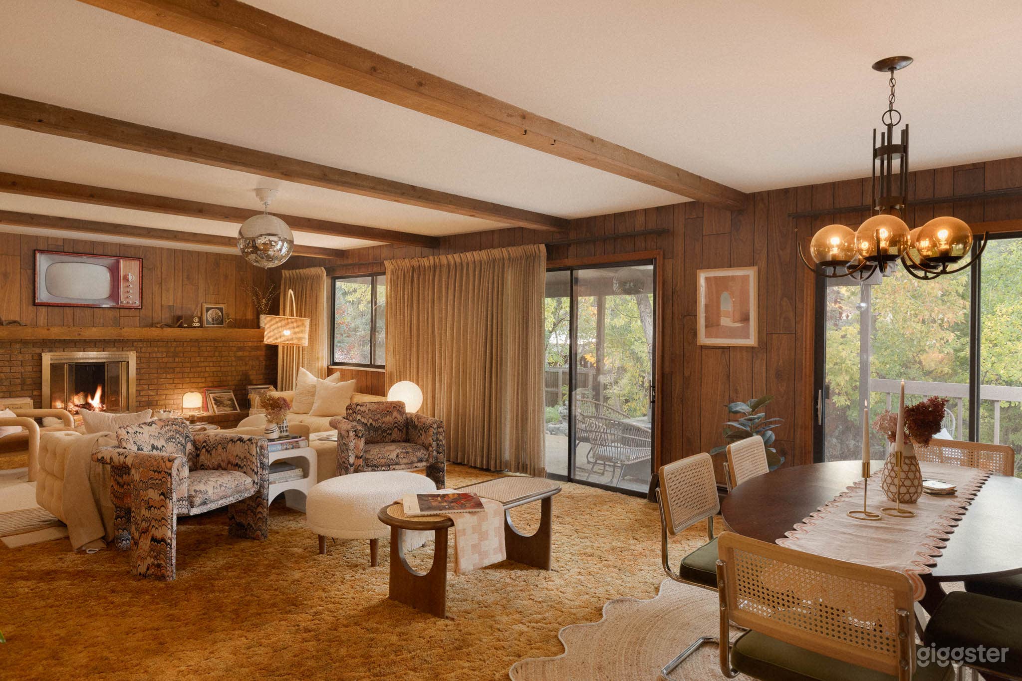 Authentic + Updated Mid Century 70's Time Capsule Photo 1