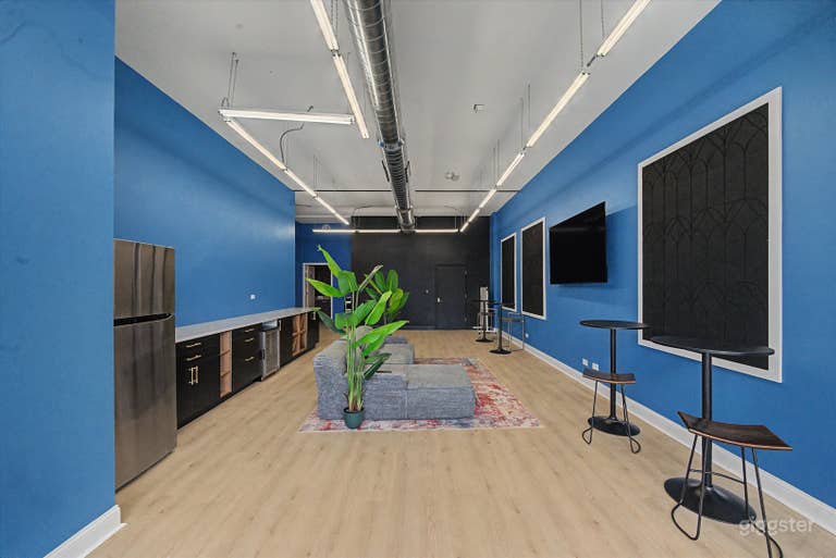  Amplio lugar para eventos en Chicago con ambiente moderno de ciudad 