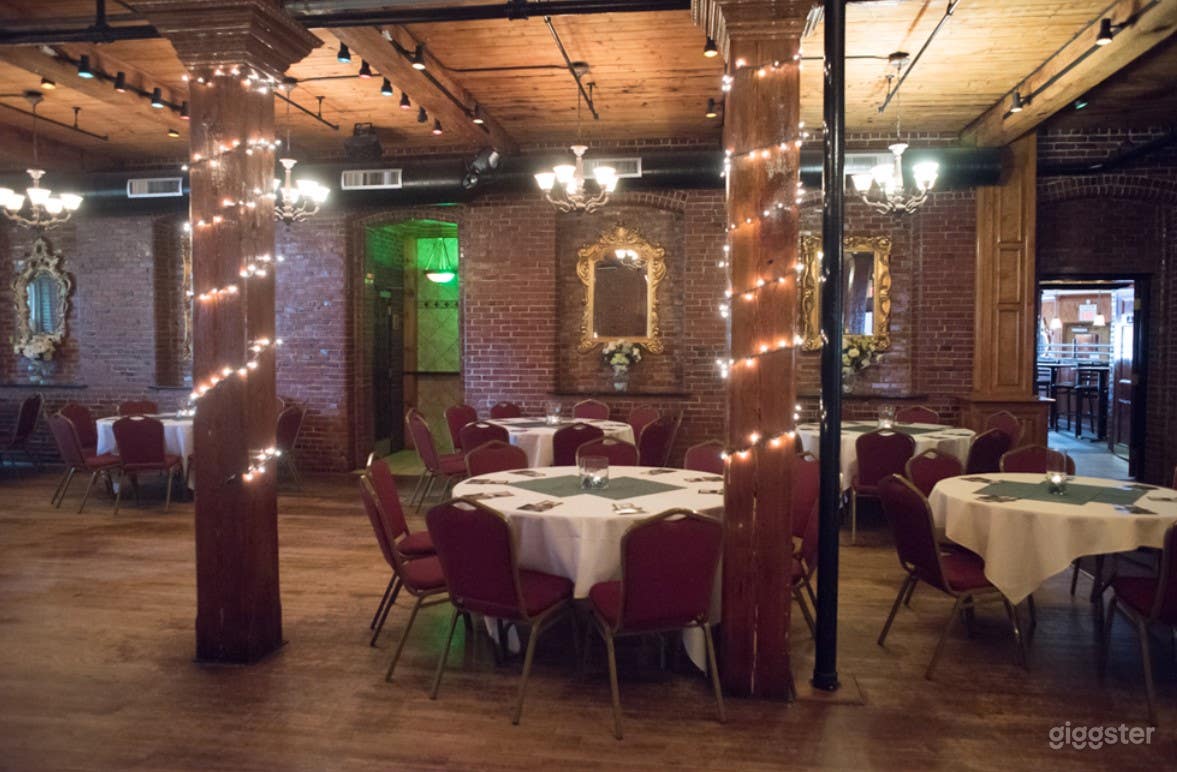 Semi-Formal Brick-Lined Event Space (Full Buyout) Photo 3