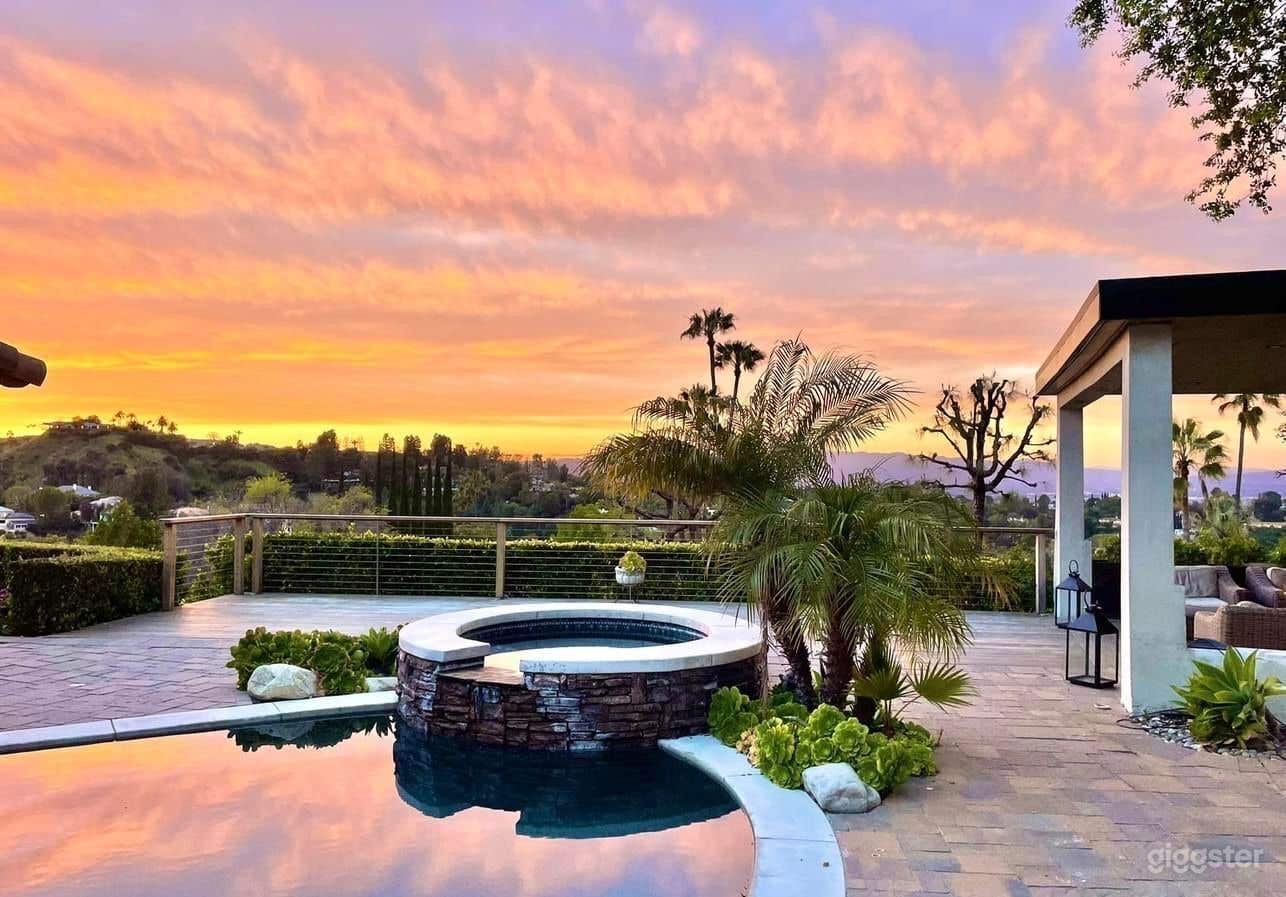 Hillside Oasis with Stunning Pool &amp; Scenic Views Photo 1