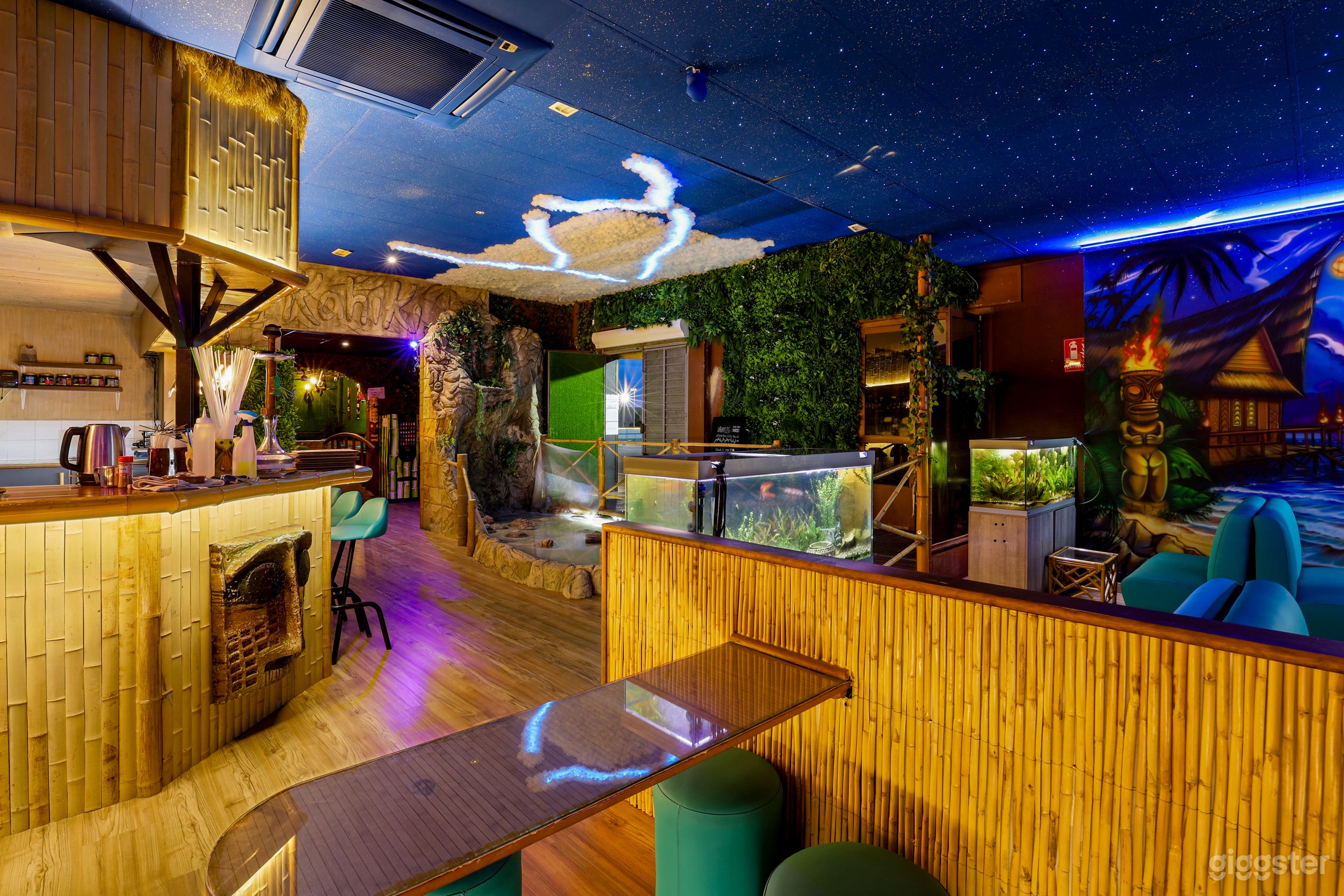 Cocteleria tiki/tropical, con diferentes espacios y terrazas Foto 2