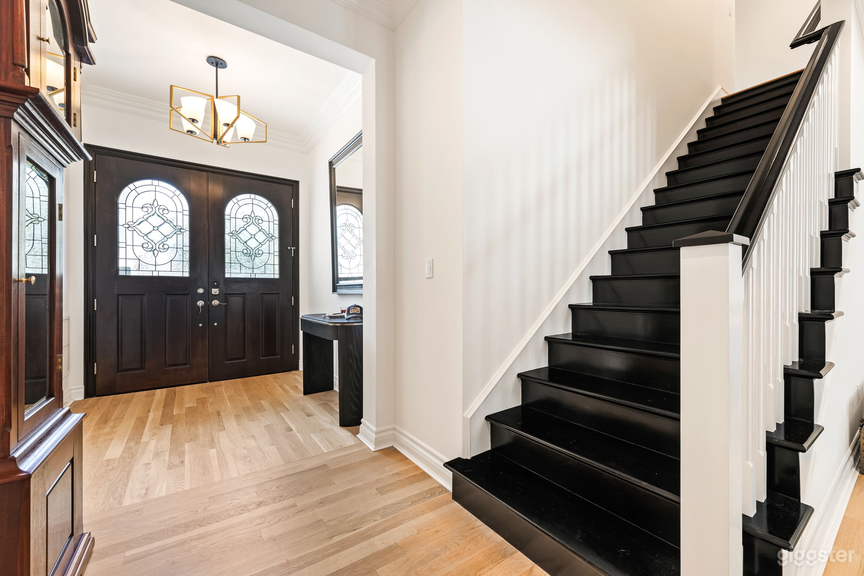 Front Door, Foyer, and Staircase