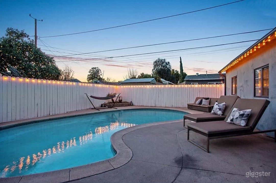 Outdoor In-Ground Pool with Private Oasis in Burbank Photo 2