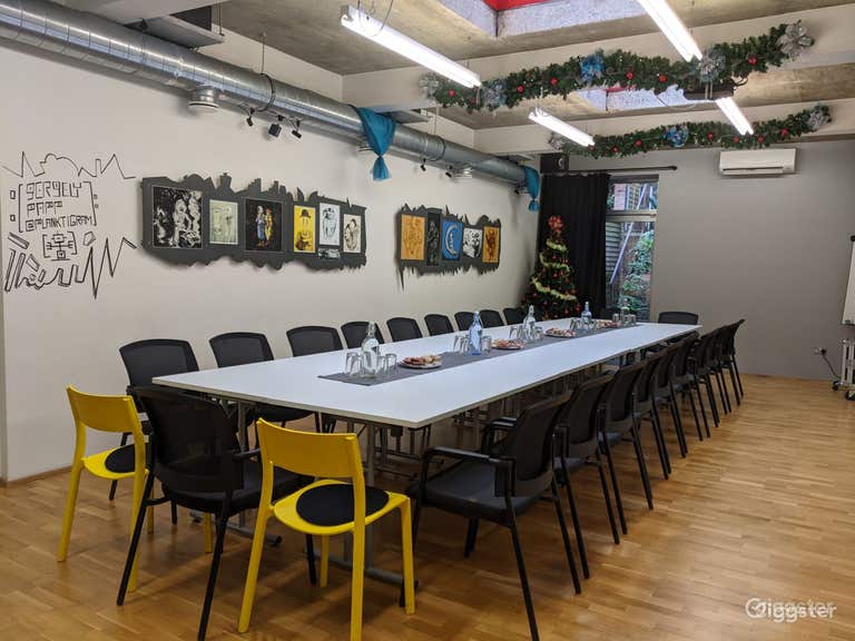  Bright and quirky private space for a team away day. 