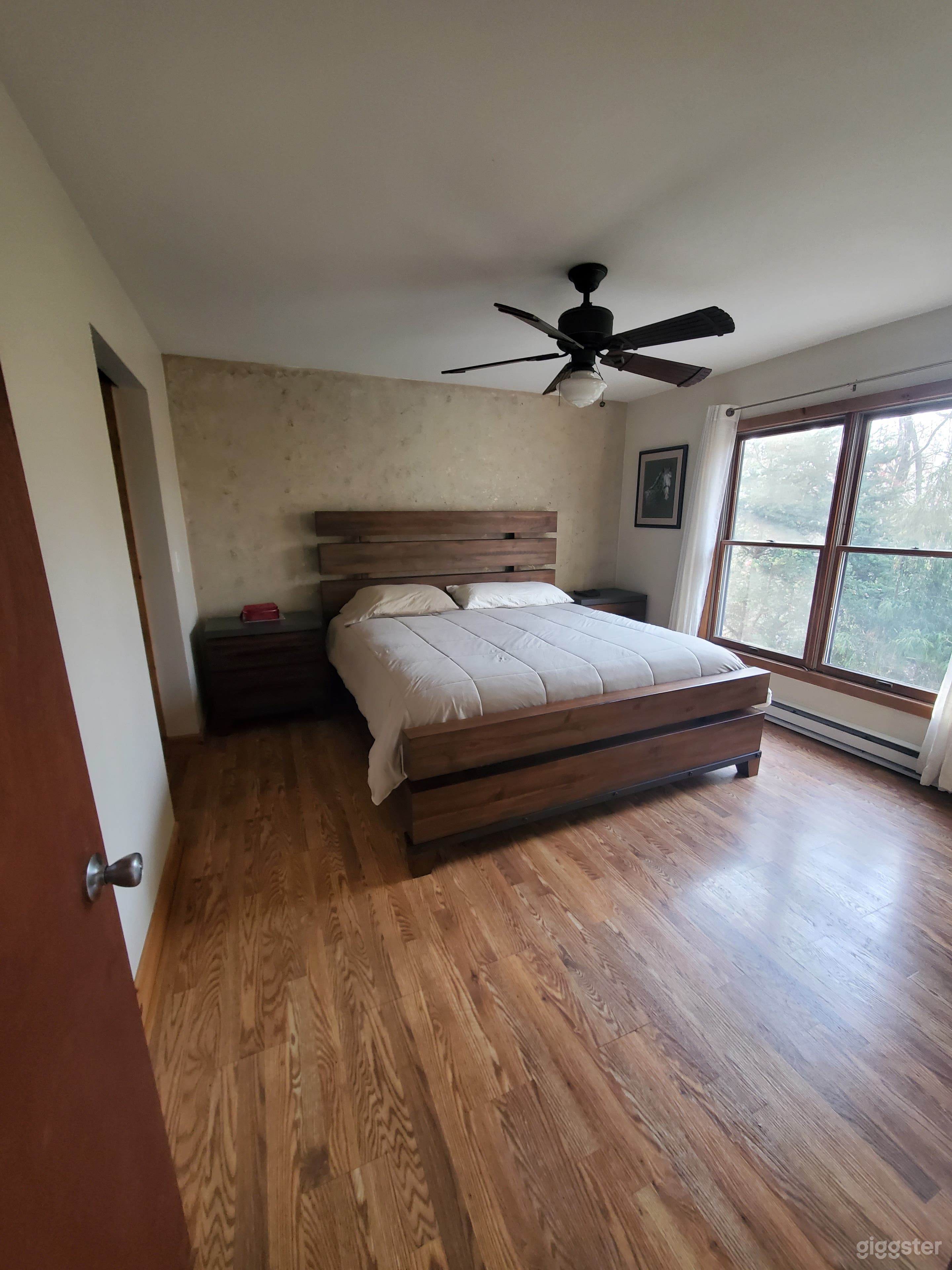 MASTER BEDROOM GREAT NATURAL LIGHTING 