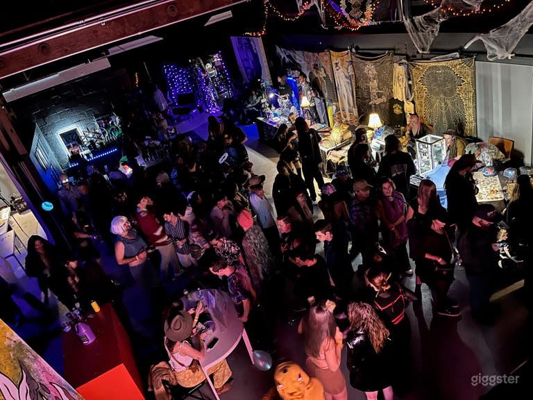  Industrial style event space, a blank canvas for your vision 