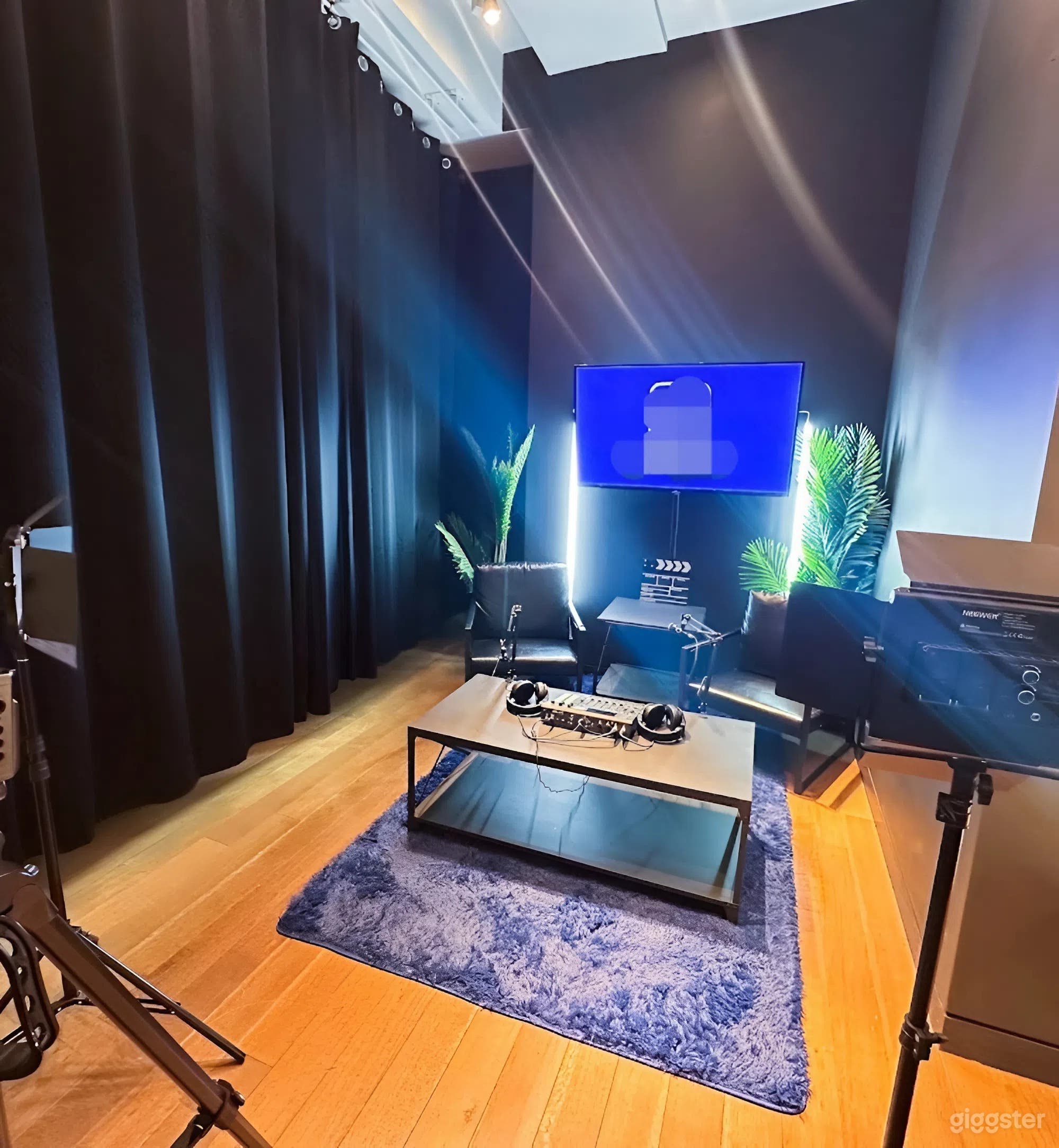 Cozy Podcast Space on Atlantic City Boardwalk Photo 4