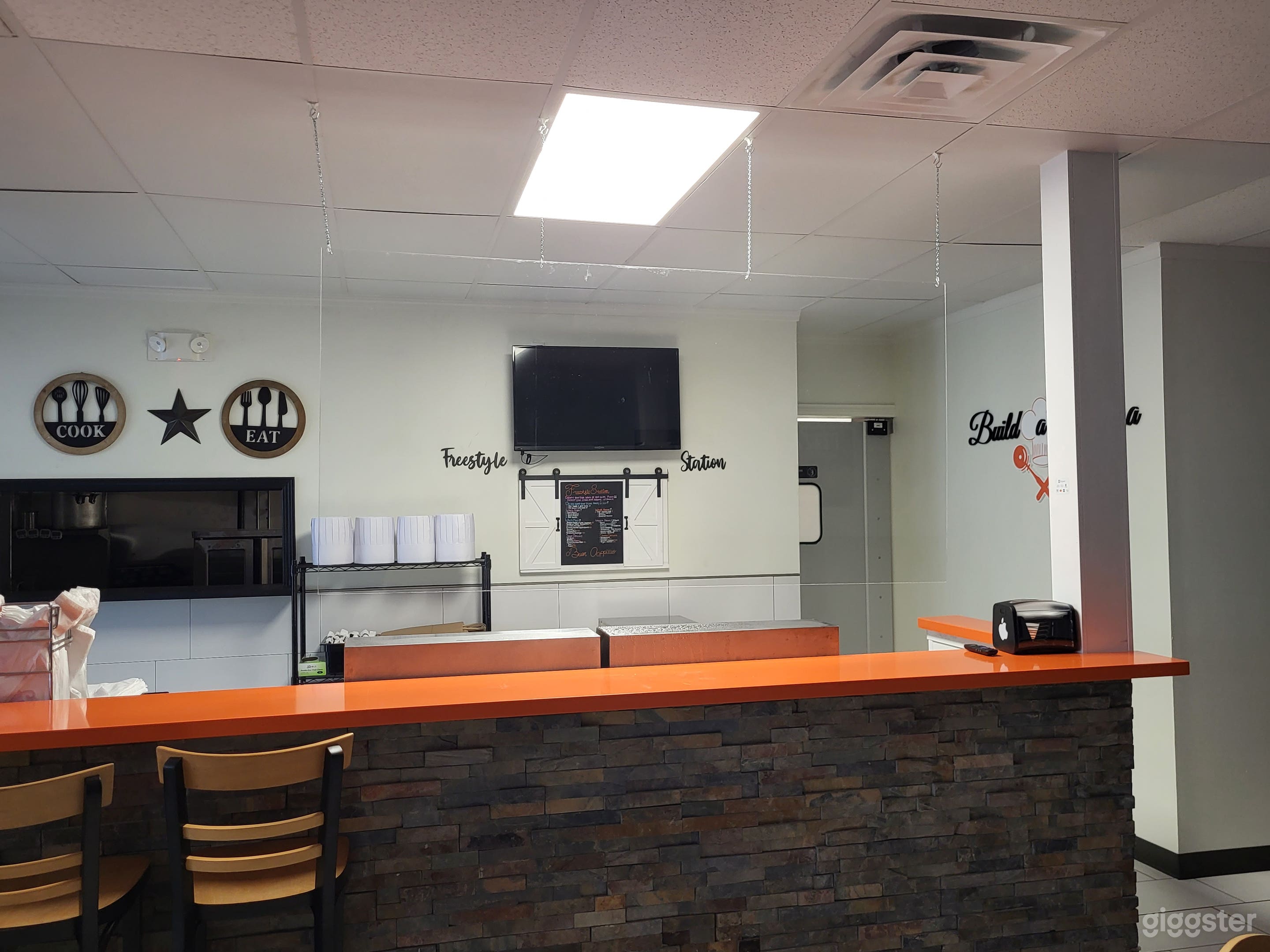 Bar Area, no alcohol