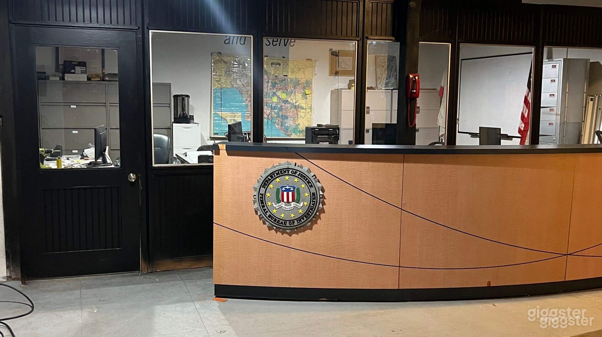 Police Station (interrogation room, jail cells, police office desk) Photo 1