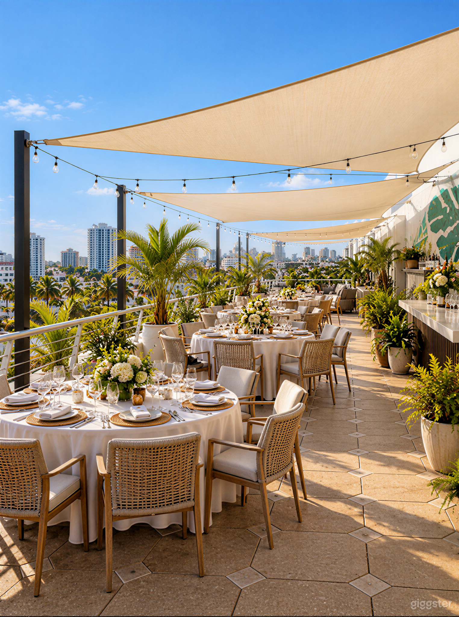 Skyline Rooftop Venue with Full Bar & Panoramic Views Photo 4
