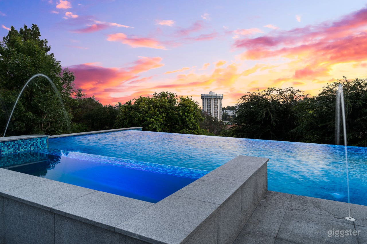 Sprawling Hillside Mansion with Jetliner Views Photo 1