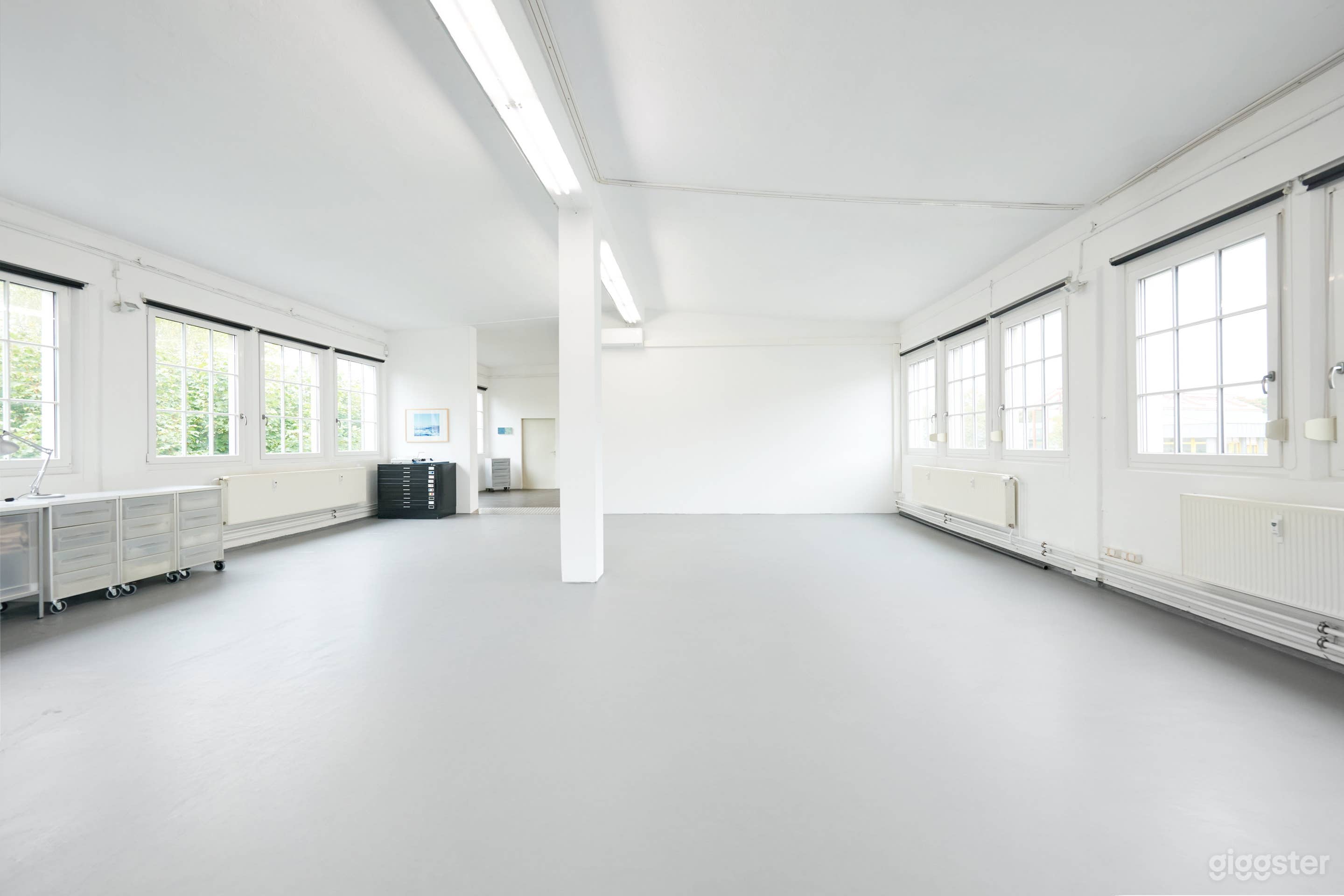Fabrikloft-Fotostudio: 250 m² Tageslicht, hohe Decken Foto 3