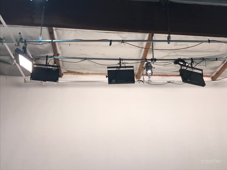  Production Studio with 32' - 3 Wall Cyc Wall 