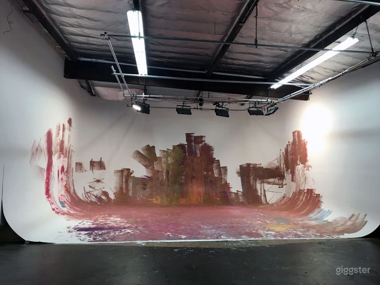  Production Studio with 32' - 3 Wall Cyc Wall 