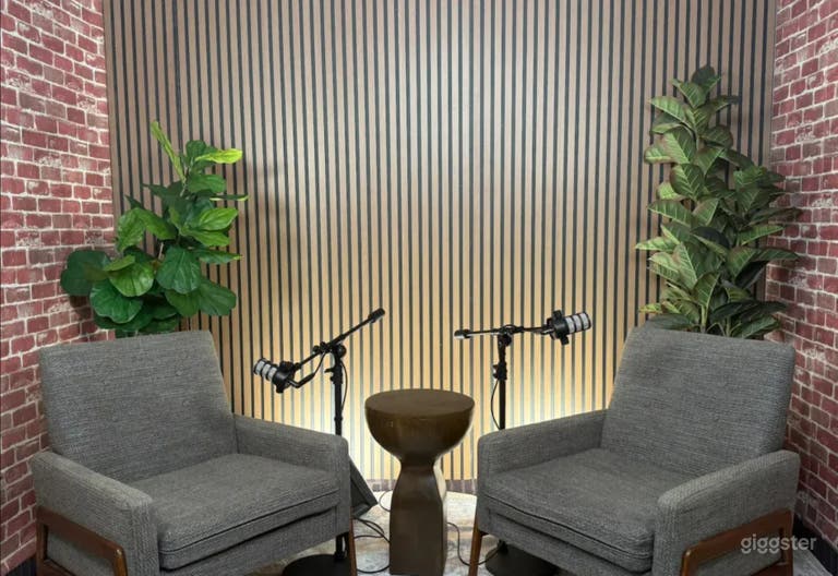  3 Camera Podcast Studio - Downtown Scottsdale 