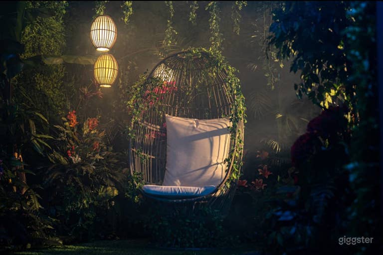  MULTI-SET B - Jardín tropical, habitación japonesa de neón, dormitorio de lujo noir, oficina del jefe 