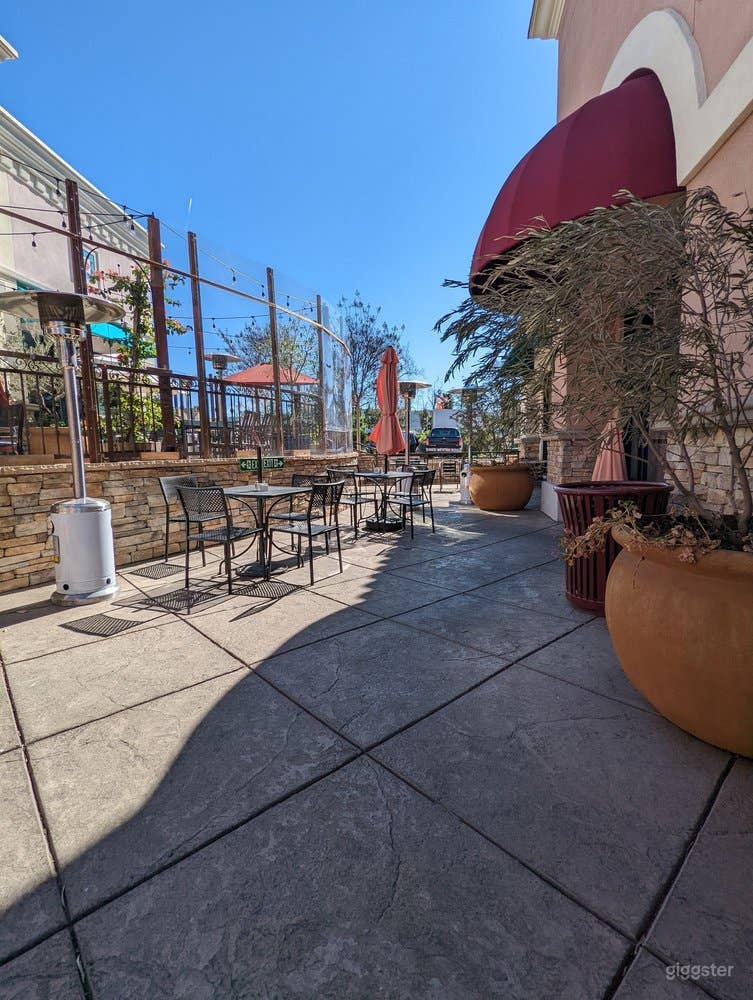 The Patio in Cozy Café Vibe Photo 2