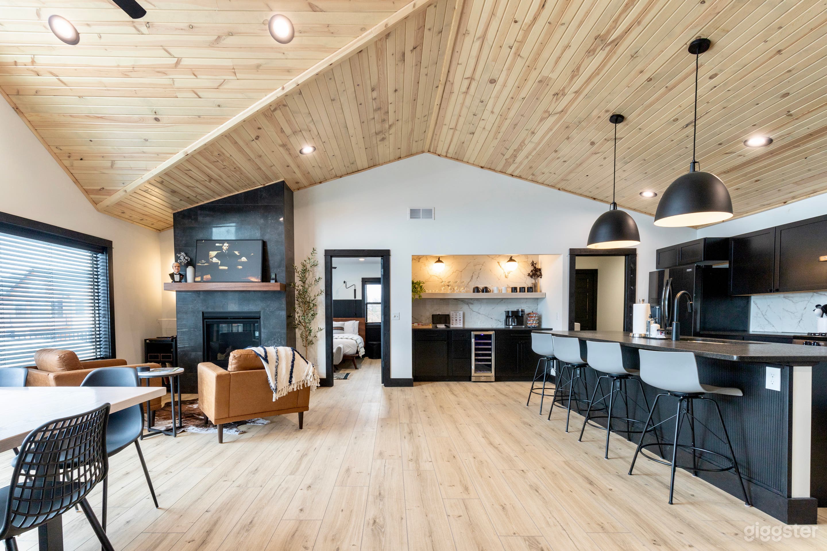 Main level open floor concept