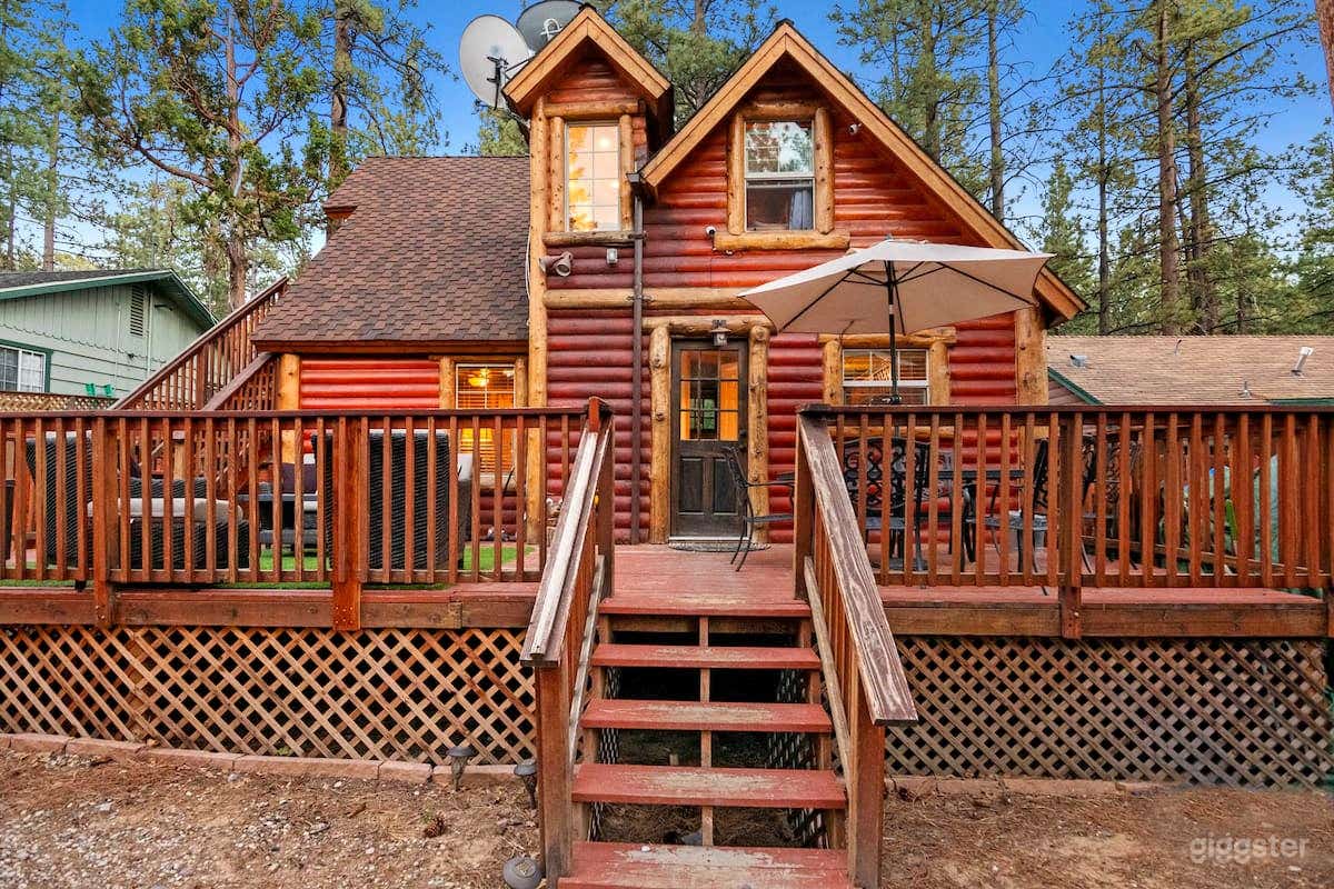 View of back of the house