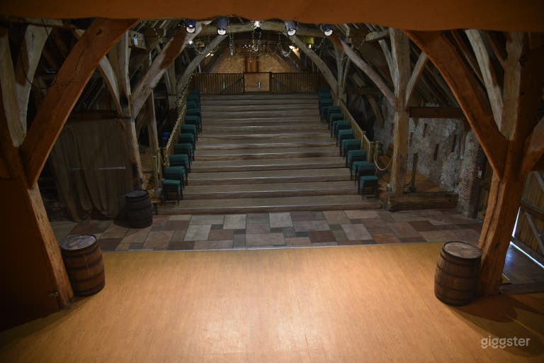  View from stage looking at auditorium 