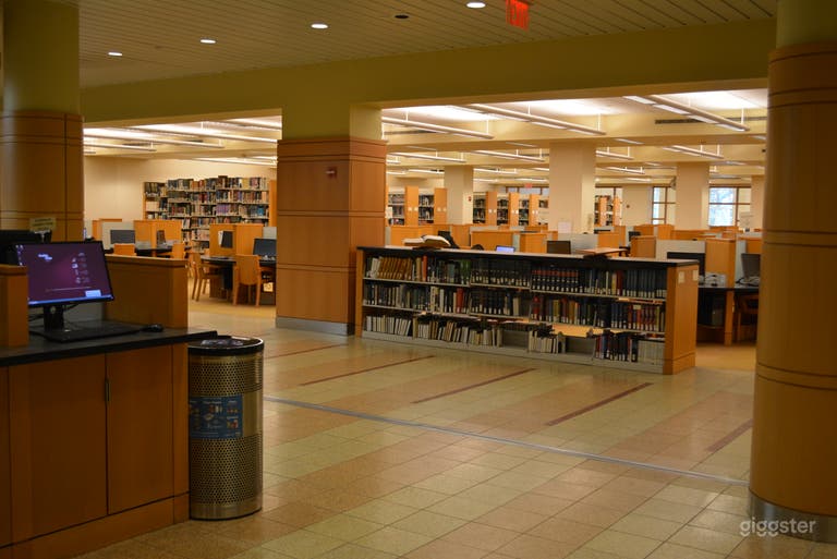  LIBRARY 6 - Spacious College Library 