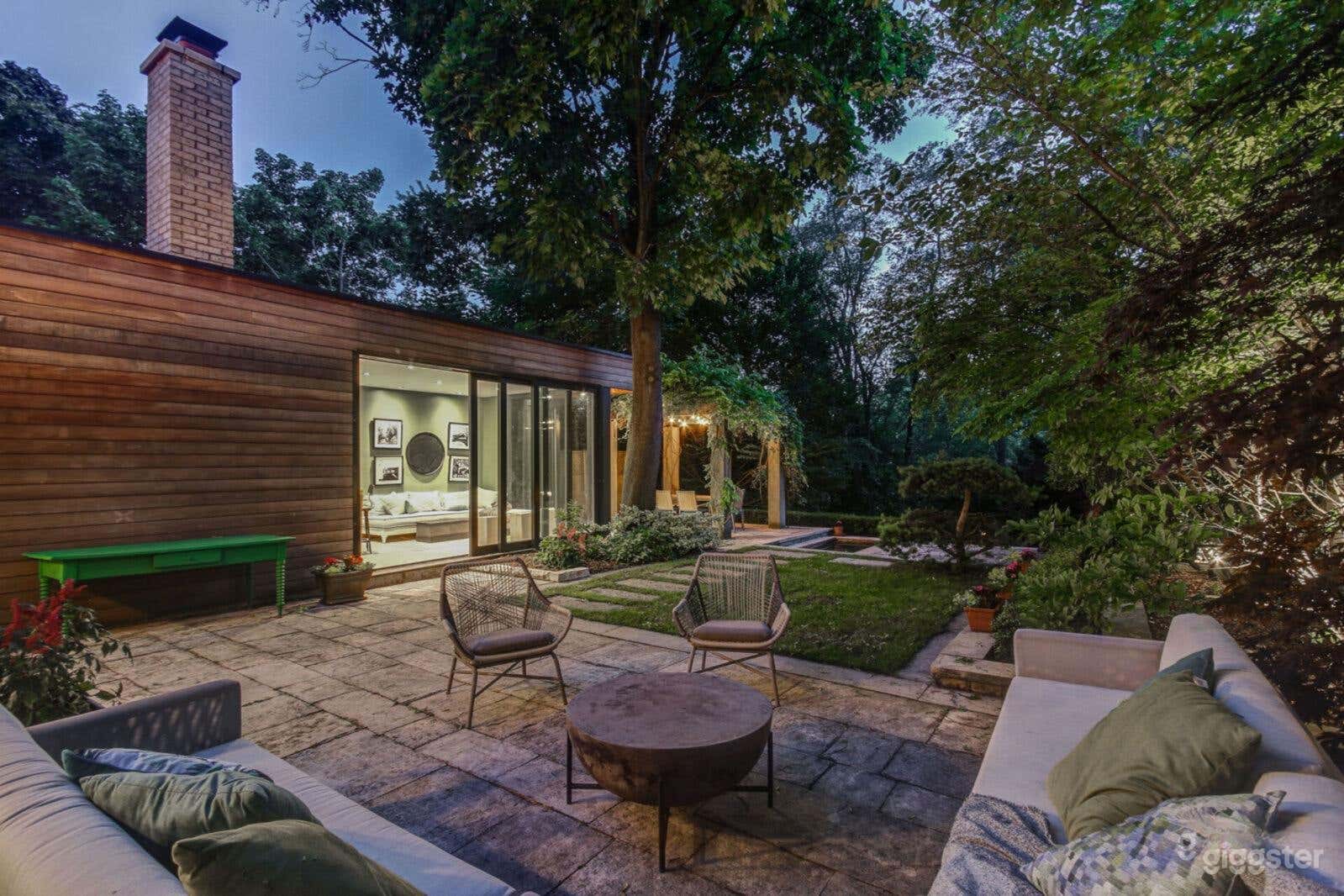 Storybook Swansea Backyard Photo 3