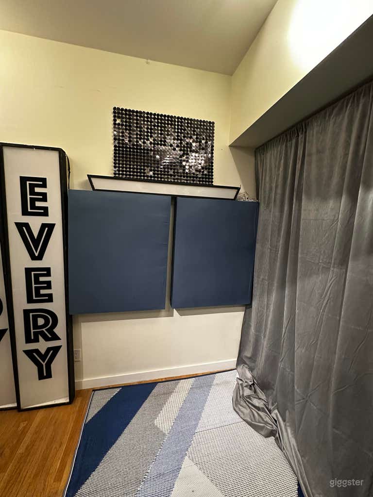  Podcast + Self Tape Studio with Kitchen +Washroom 