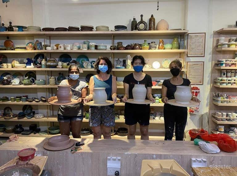  Atelier de poterie à Singapour (LOCATION PRIVÉE) 