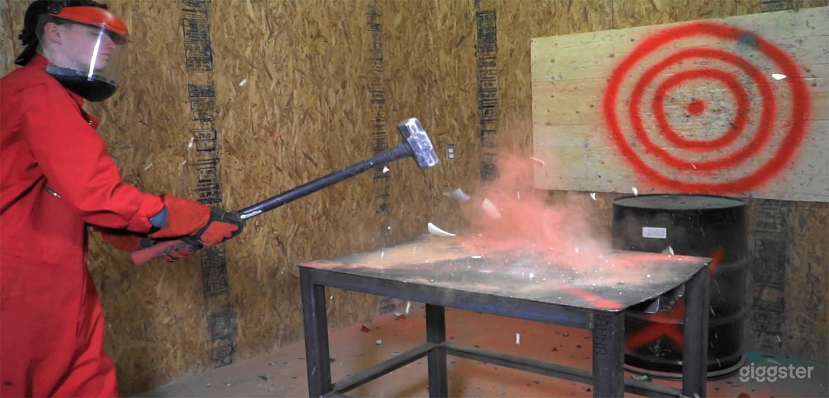 High-Impact Rage Room for Fun &amp; Filming Photo 1