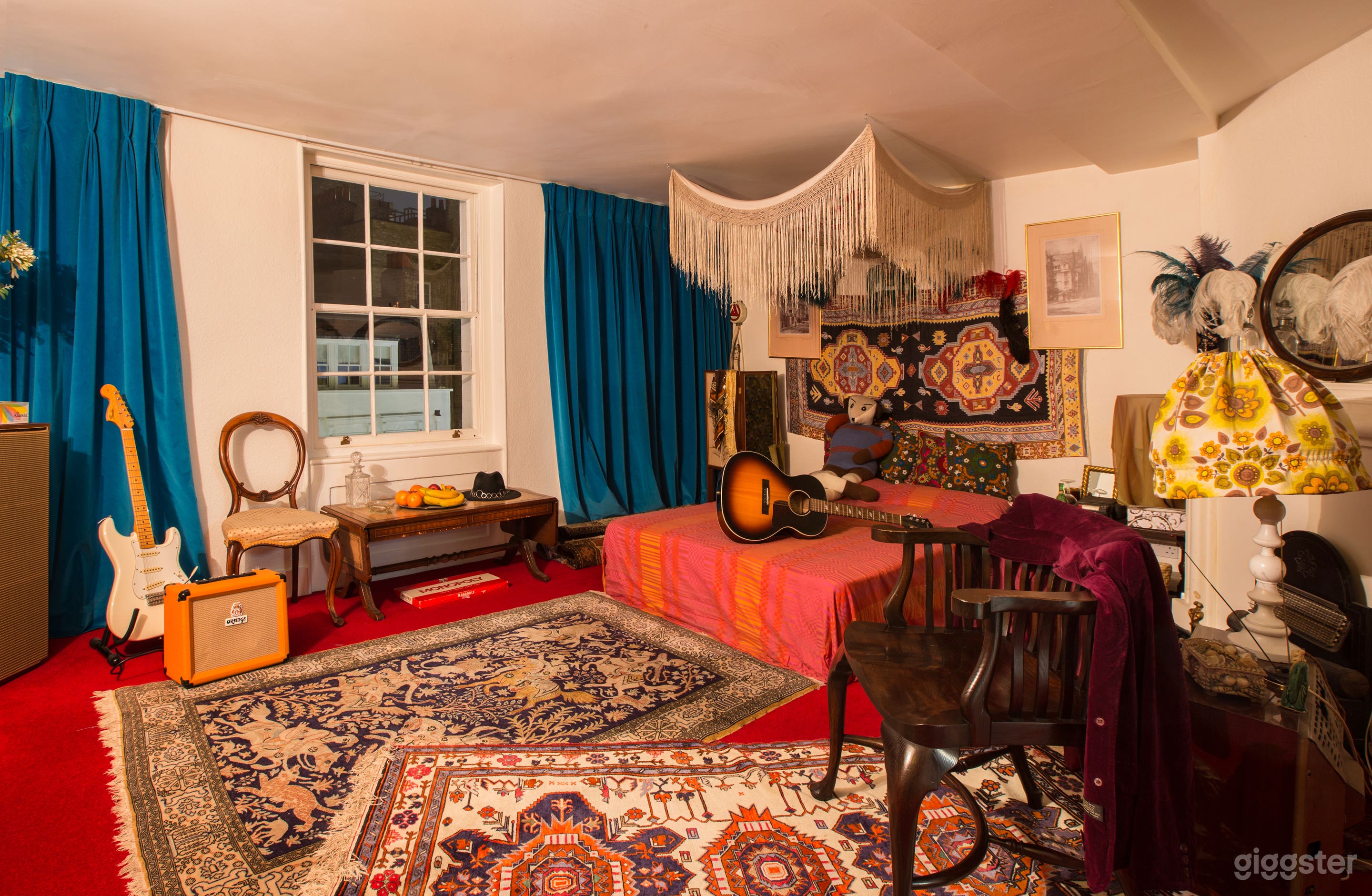 Jimi Hendrix's Bedroom (Third Floor)