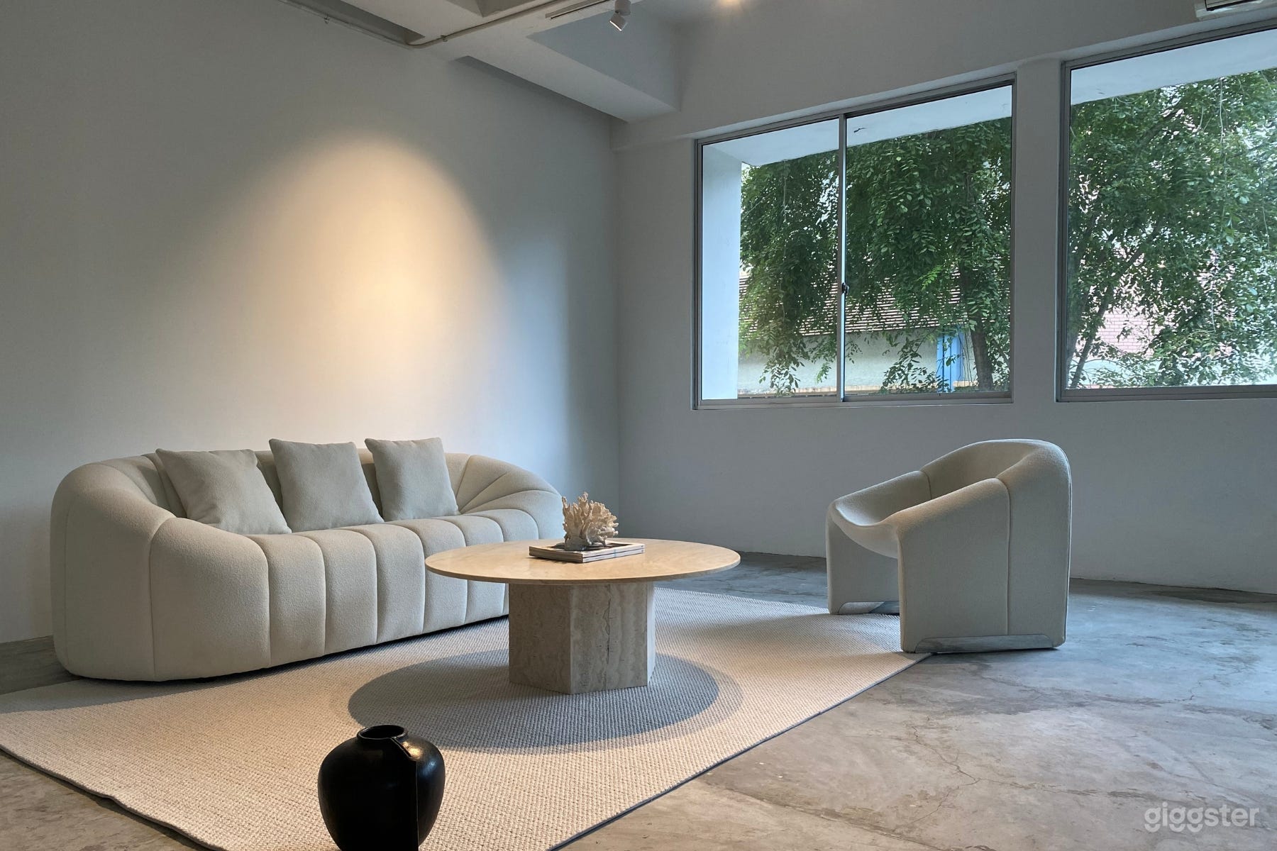 By The Window Studio is a rental space for photography and videography and private events - perfect for Brand Shoots, Pre-Wedding &amp; Family Shoots, Private Events or Pop ups. 