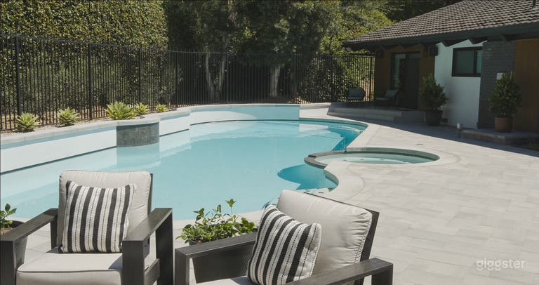  Private Pool Retreat Offers an Elevated Resort-Style Setting 